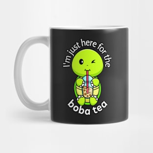 Boba Tea Cute Turtle Mug